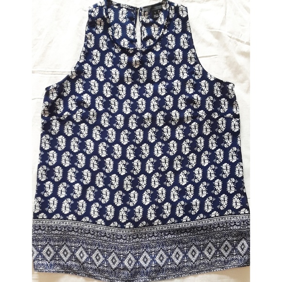Willi Smith | Flowy Printed Tank Top - Picture 1 of 6